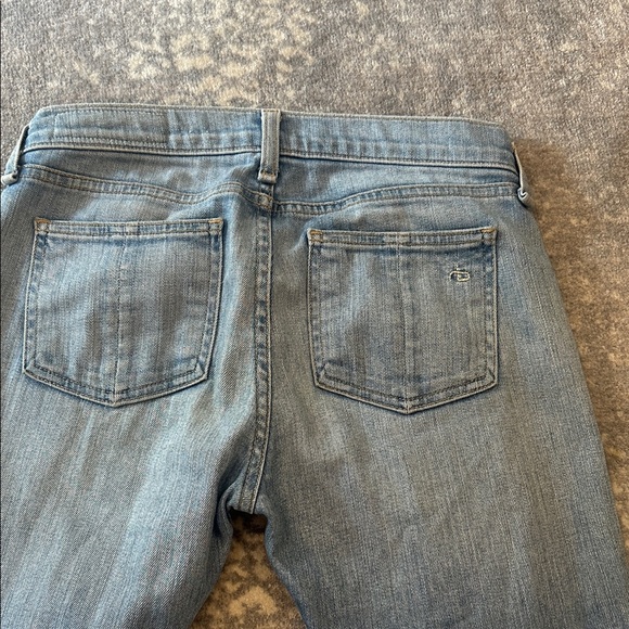 RAG & bones Distressed Blue Women's Jeans Size 25 - Picture 10 of 14